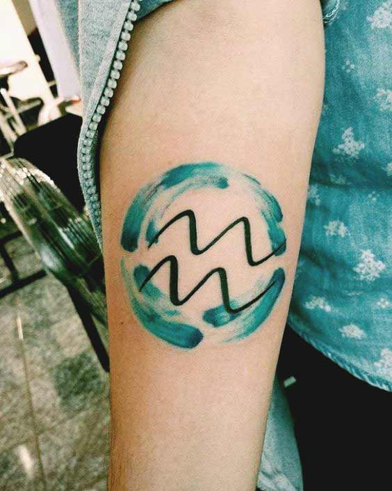 aquarius tattoo ideas