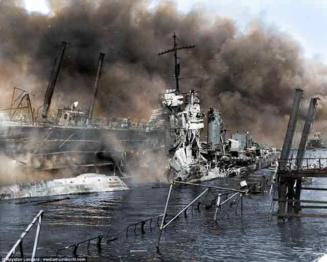 Attack on Pearl Harbor 7 December 1941 worldwartwo.filminspector.com