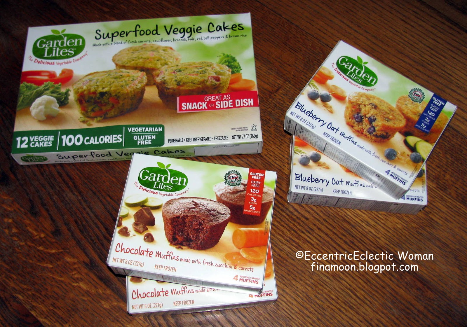 Eccentric Eclectic Woman Garden Lites Superfood Veggie Cakes Now