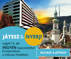 Programturizmus Szieszta Hotel Sopron Nyereményjáték