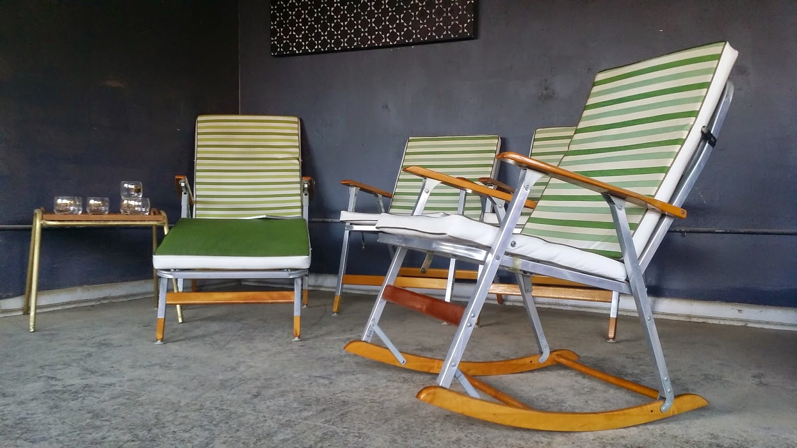 Vintage Ground Awesome Mid Century Patio Set