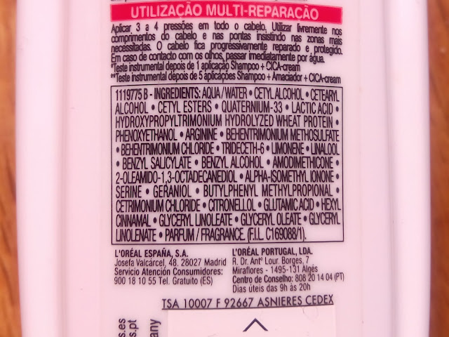 ingredientes loreal elvive total repair cica cream ingredientes loreal elvive total repair cica-cream