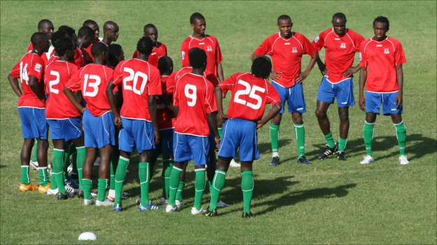 Gambia Sports News Online: History: Gambia national football team