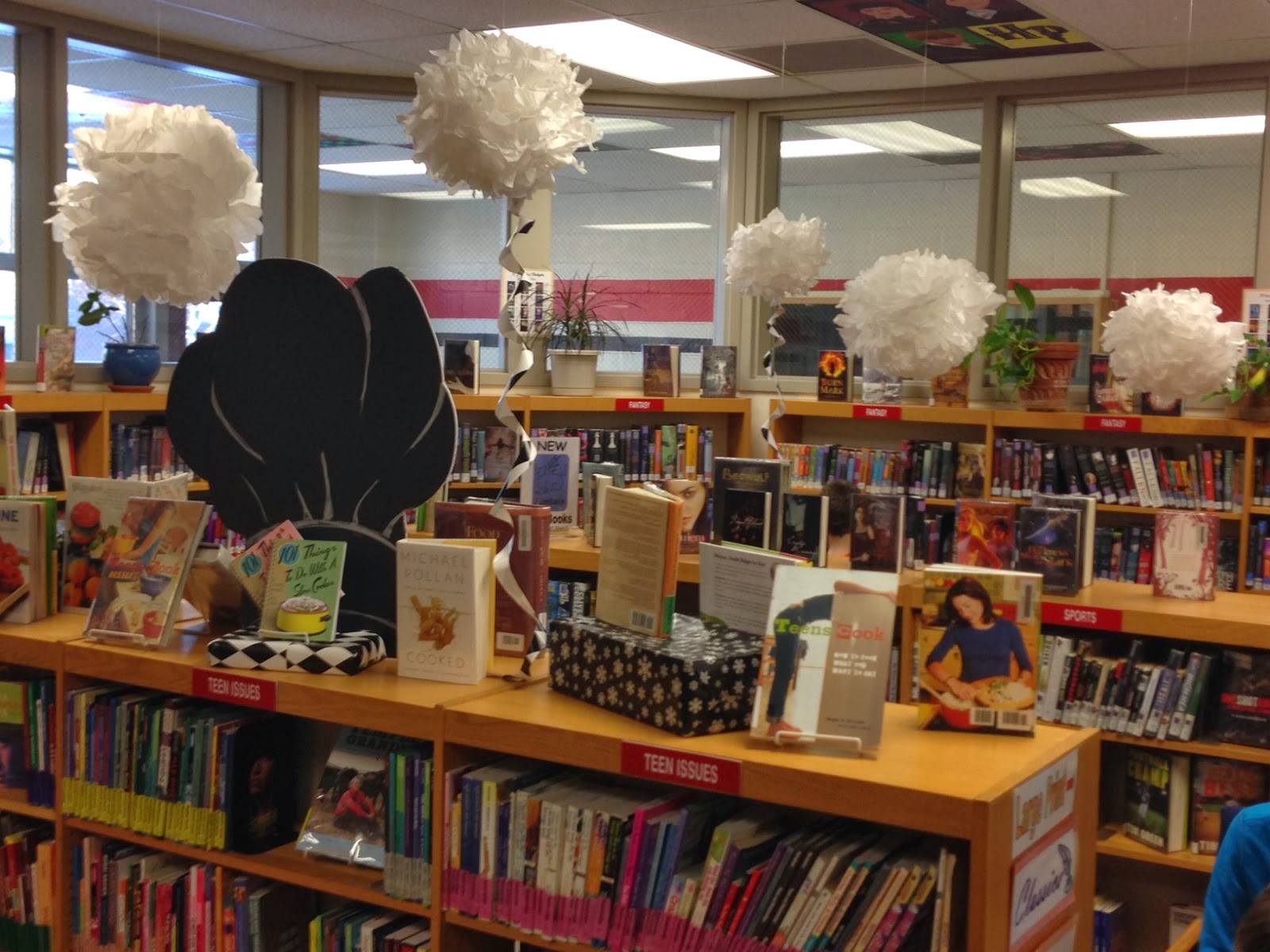 January Bulletin Boards & Book Displays