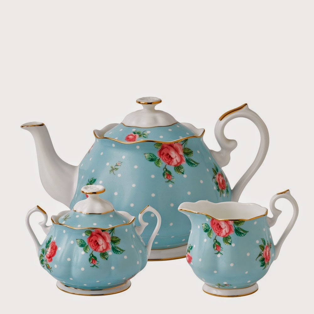 Bridals And Grooms The World's Best Blueberry Company HQ Tea Set 2014