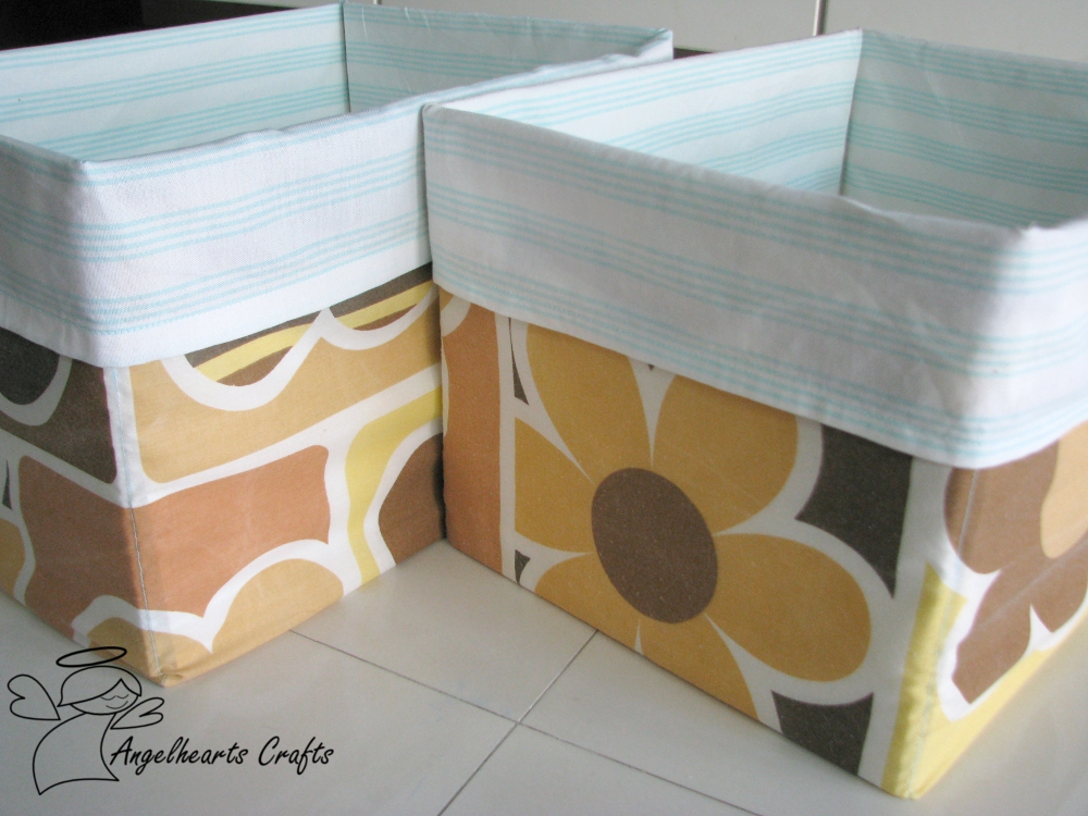 Angel Hearts Crafts Sturdy Fabric Box