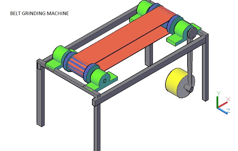 Howmechprojects Belt Polishing Machine