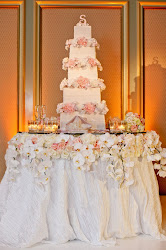 cake table flowers cakes tables fabulous using decorations floral weddings reception decoration flower bride pink bellethemagazine roses creative studio under