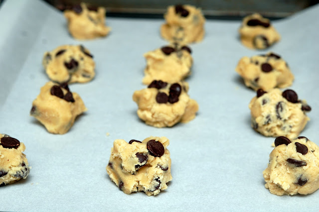 ALMOND PASTE CHOCOLATE CHIP COOKIES!