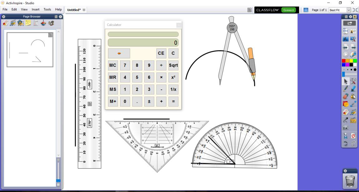 Pemanfaatan Software Aplikasi Activeinspire Untuk Melukis Objek Gambar Matematika Nurhasyiri Com