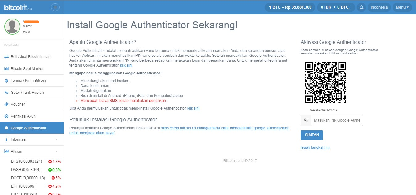 Как восстановить google authenticator