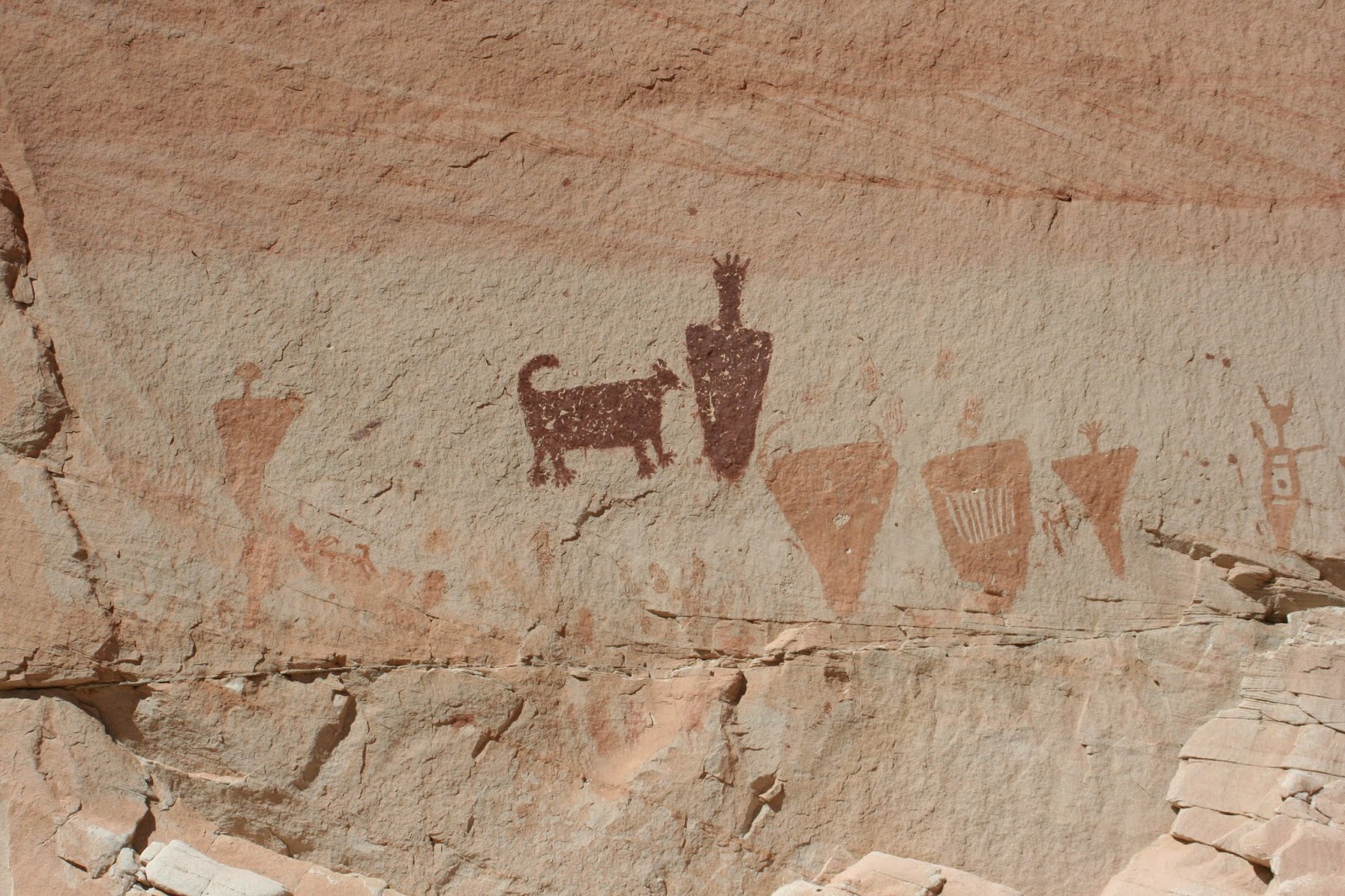 Utah Pictographs, Petroglyphs and Rock Art Horseshoe Canyon