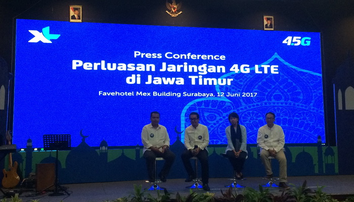 XL 4G LTE Jangkau Kota dan Kabupaten se-Jawa Timur