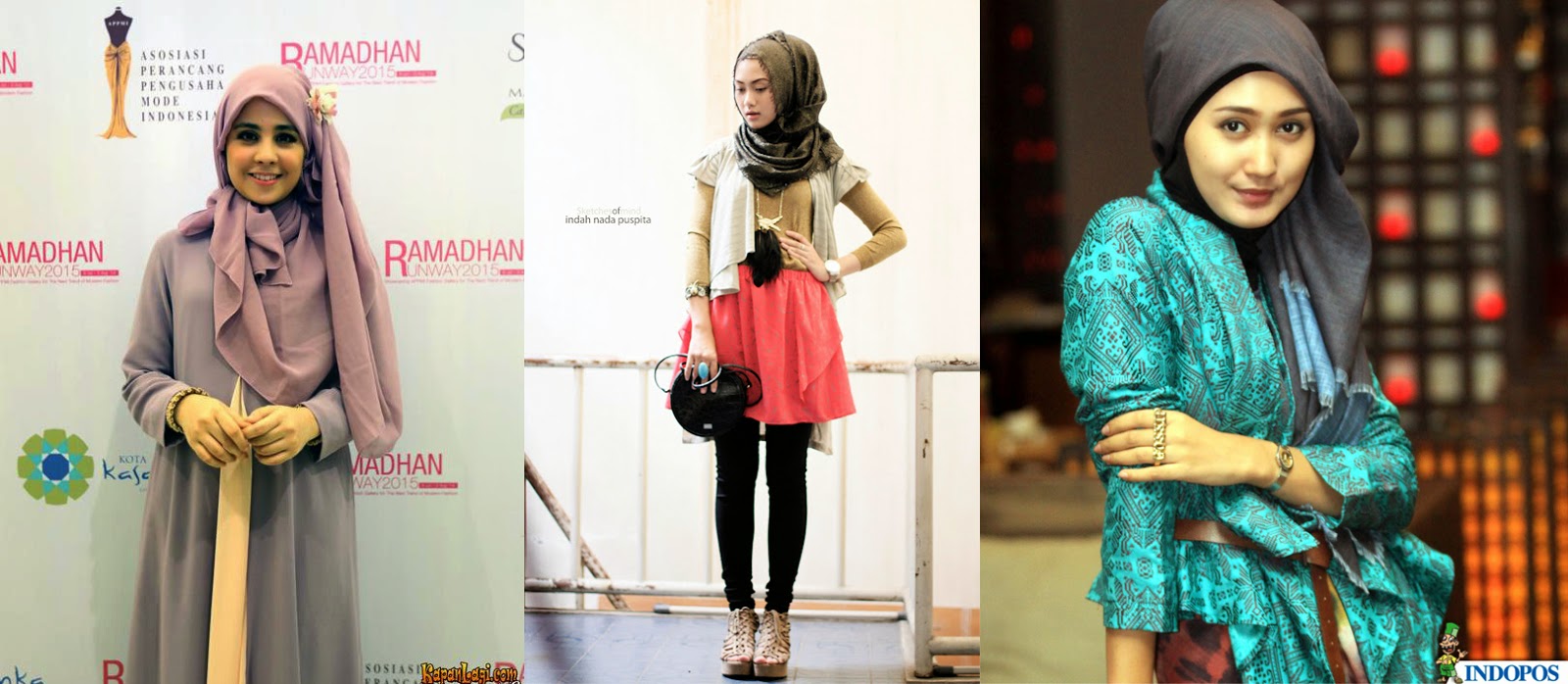 Cara Memadukan  Warna  Hijab  Dengan  Pakaian  JALLOSI