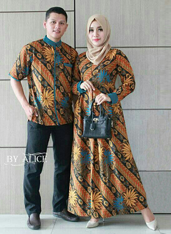 Cara Memilih Gamis Batik Sesuai Dengan Bentuk Tubuh