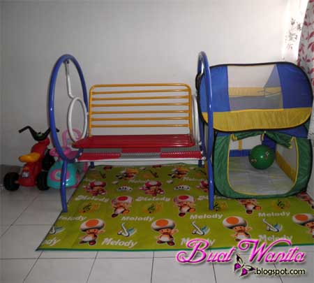Play Area / Mini Playground Simple Untuk Anak-Anak - Buat 