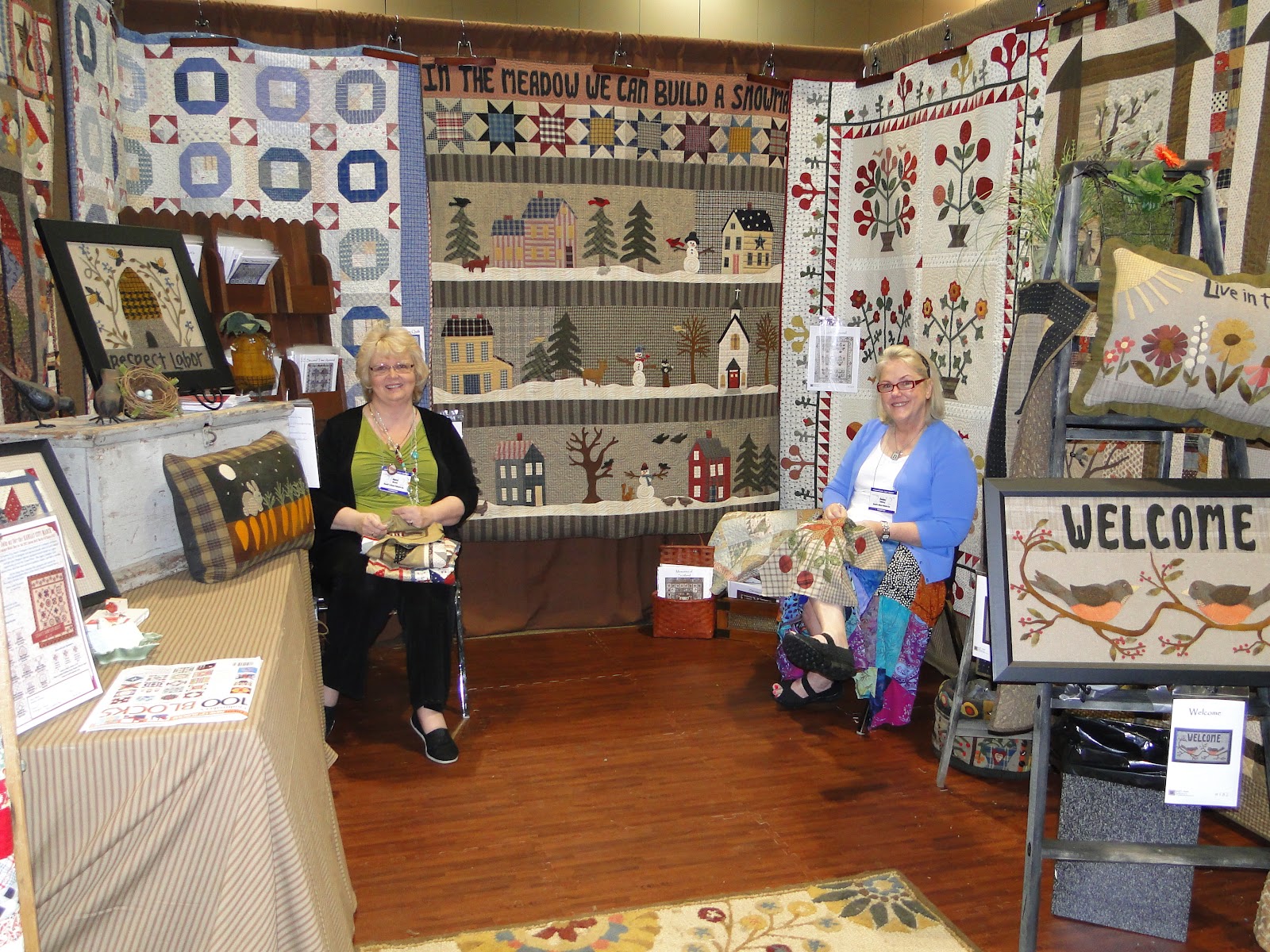 Heartspun Quilts Pam Buda Quilt Market Photo Tour