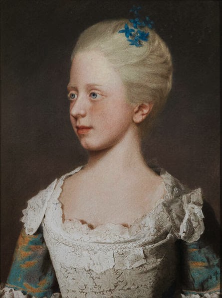 Princess Elizabeth by Jean-Étienne Liotard, 1754