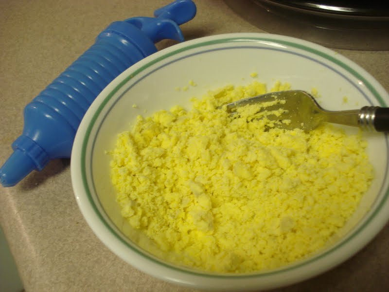 The Sizzling Pan "Appetizers" Deviled Eggs