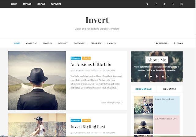 template blog keren 
