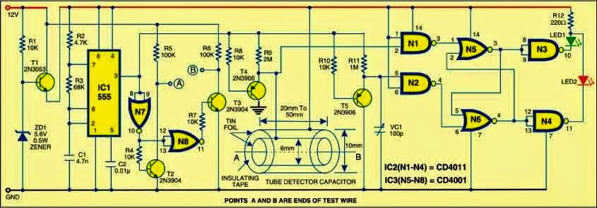 Circuit for movie maker