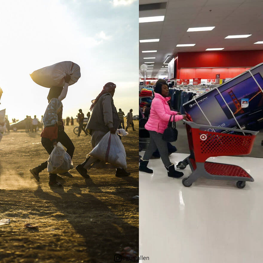 Powerful Pictures Show The Shocking Contrast Between The Two Worlds On Our Planet Powerful Pictures Show The Shocking Contrast Between The Two Worlds On Our Planet