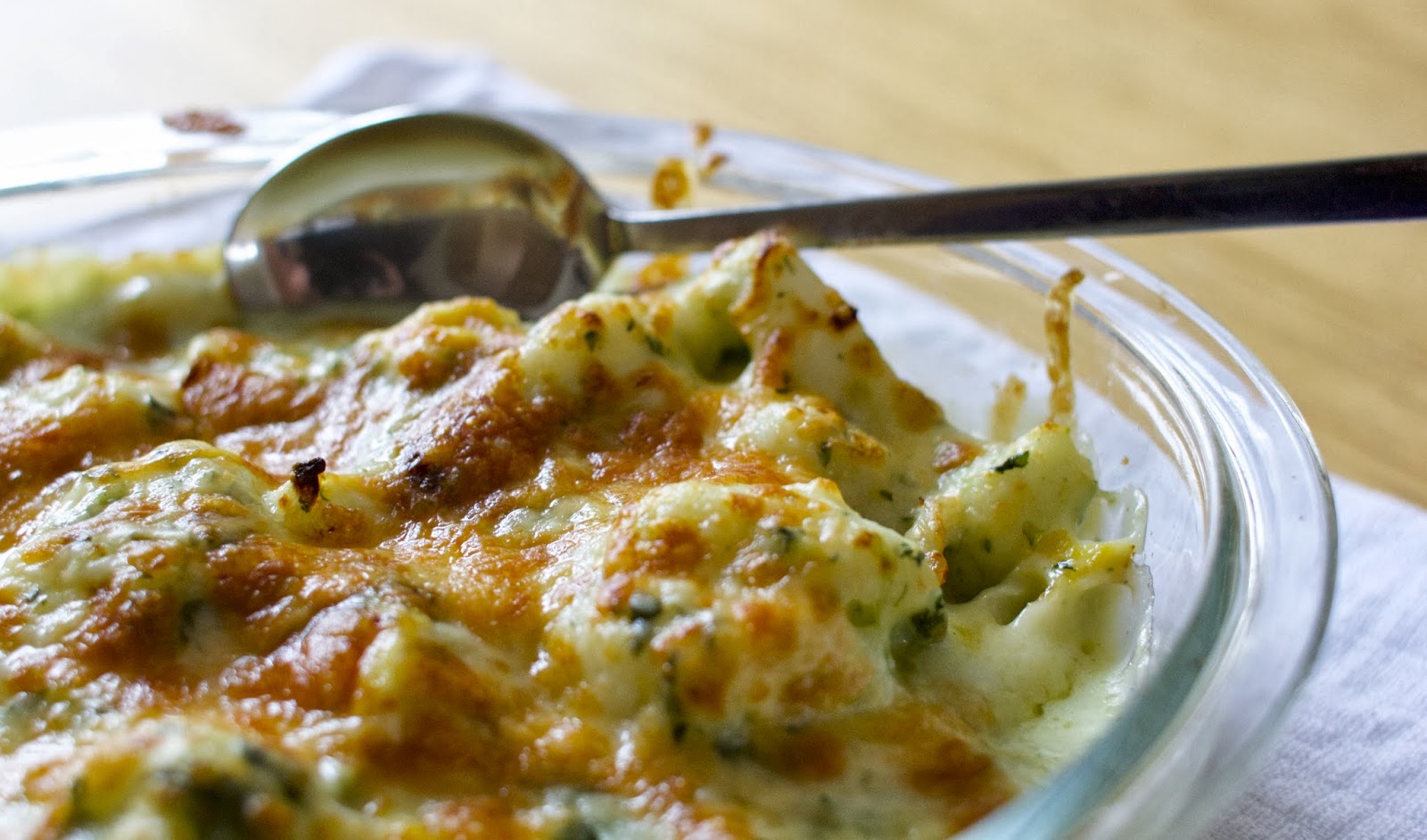 mamacook Fish and Cauliflower bake, great for all ages