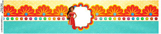 Elena de Avalor: Etiquetas para Candy Bar para Imprimir Gratis. Etiquetas de Elena de Avalor para imprimir gratis.