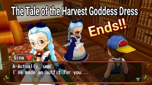 HM: HoLV - The Tale of the Harvest Goddess Dress event path ends