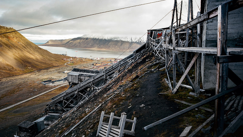 Mine 2B. Longyearbyen, Svalbard