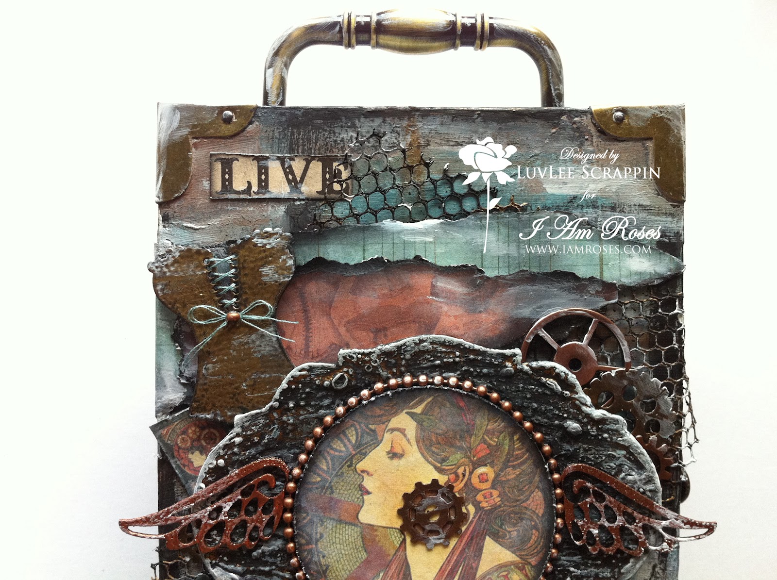 LuvLee Scrappin: Steampunk Configuration Box ~ IAR DT/Swap Project
