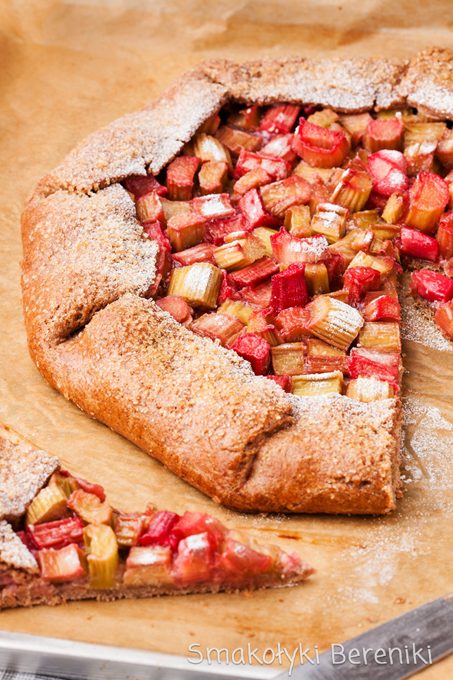 Tarta Orkiszowa Z Rabarbarem Smakolyki Bereniki