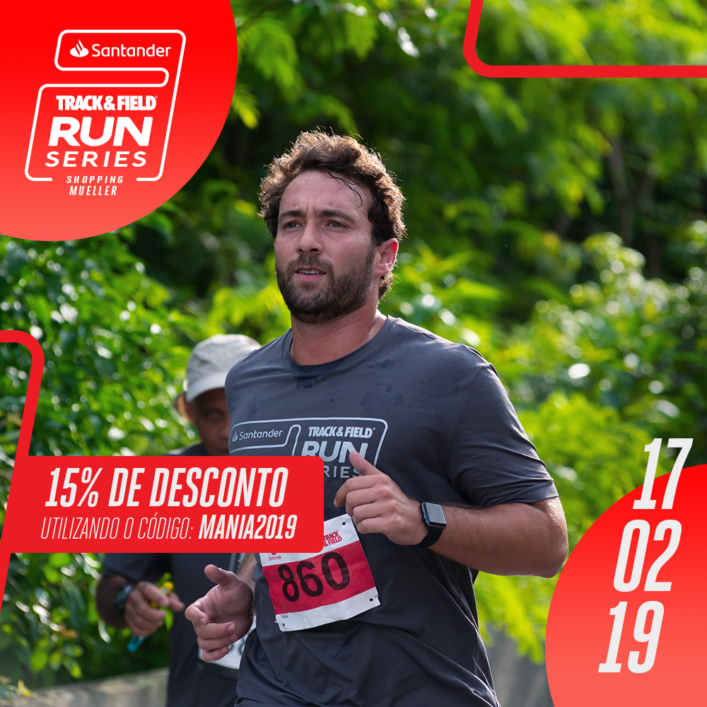 Desconto para Santander Track&Field Run Series Shopping Mueller