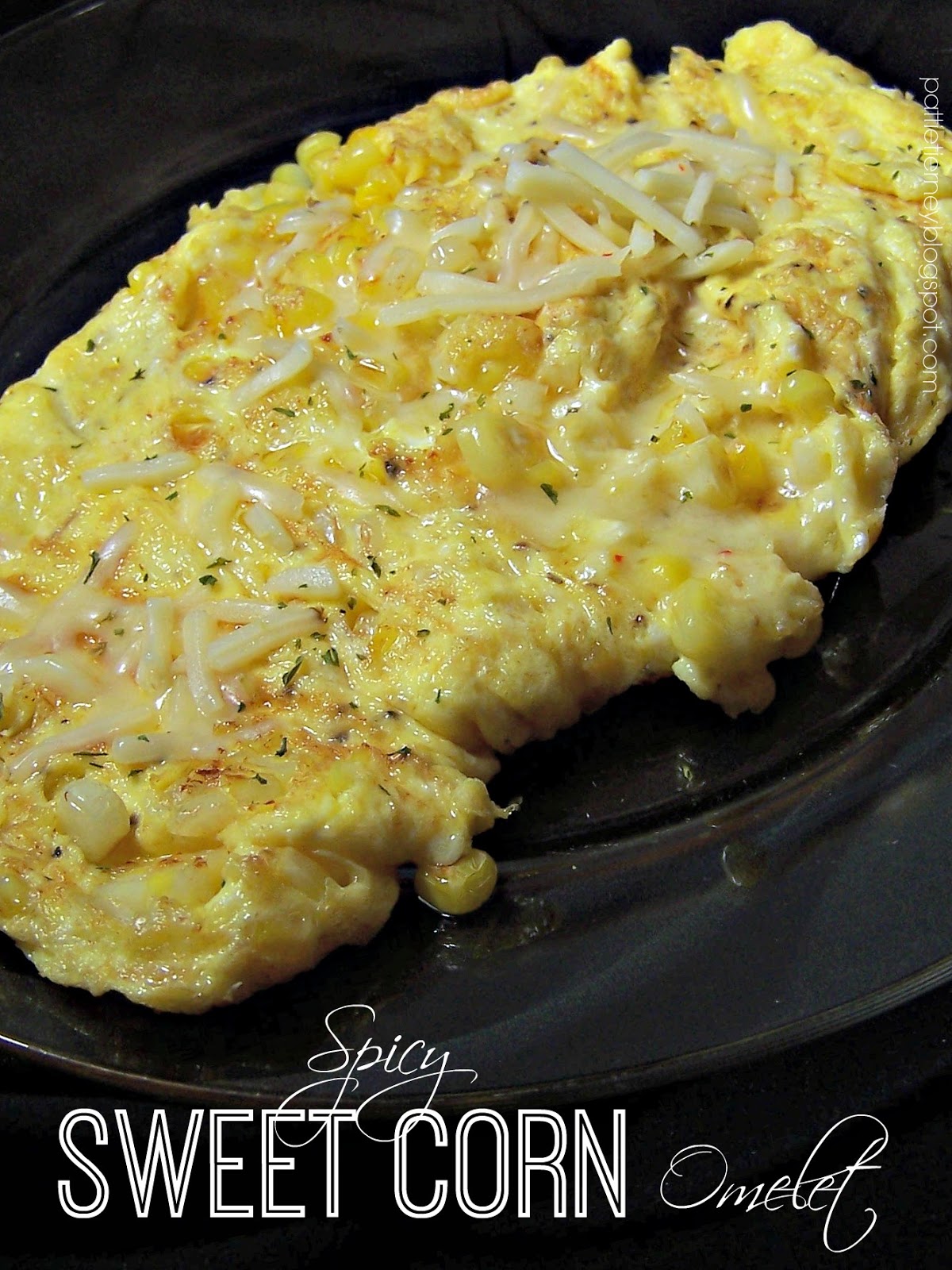 OllaPodrida Spicy Sweet Corn Omelet