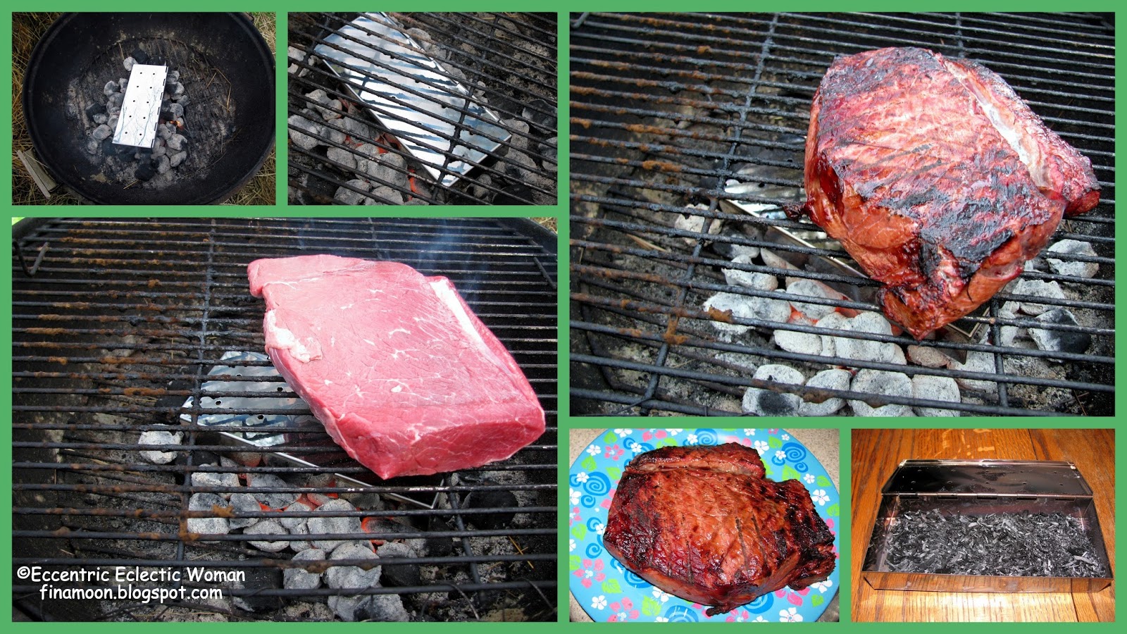 Eccentric Eclectic Woman Cave Tools Smoker Box for BBQ Grill Wood