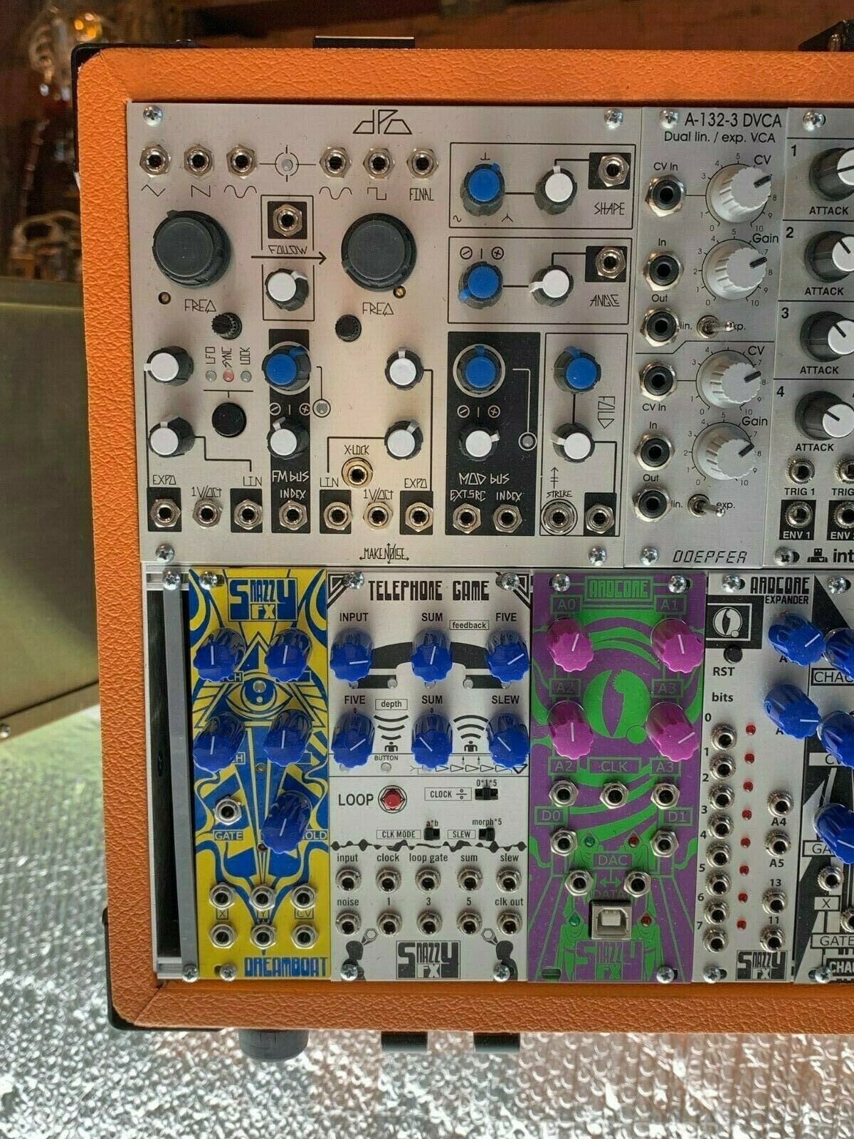 MATRIXSYNTH Complete Eurorack Modular Synth Snazzy FX SetUp (19