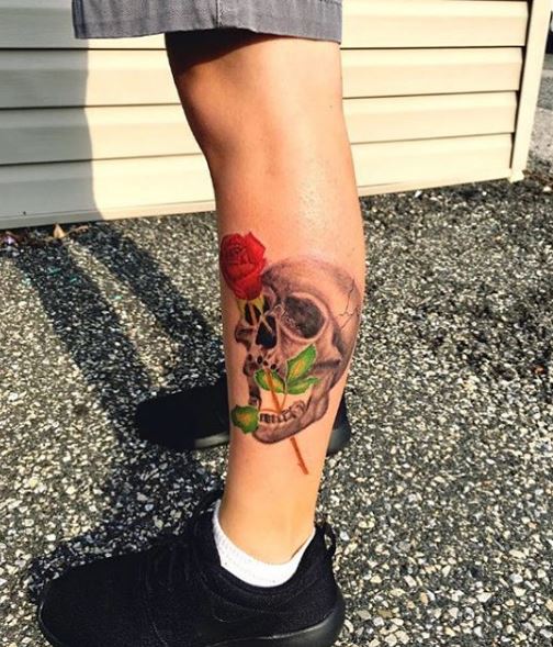 150+ Cool Calf Tattoos For Men (2020) Side, Inner Sleeves Designs