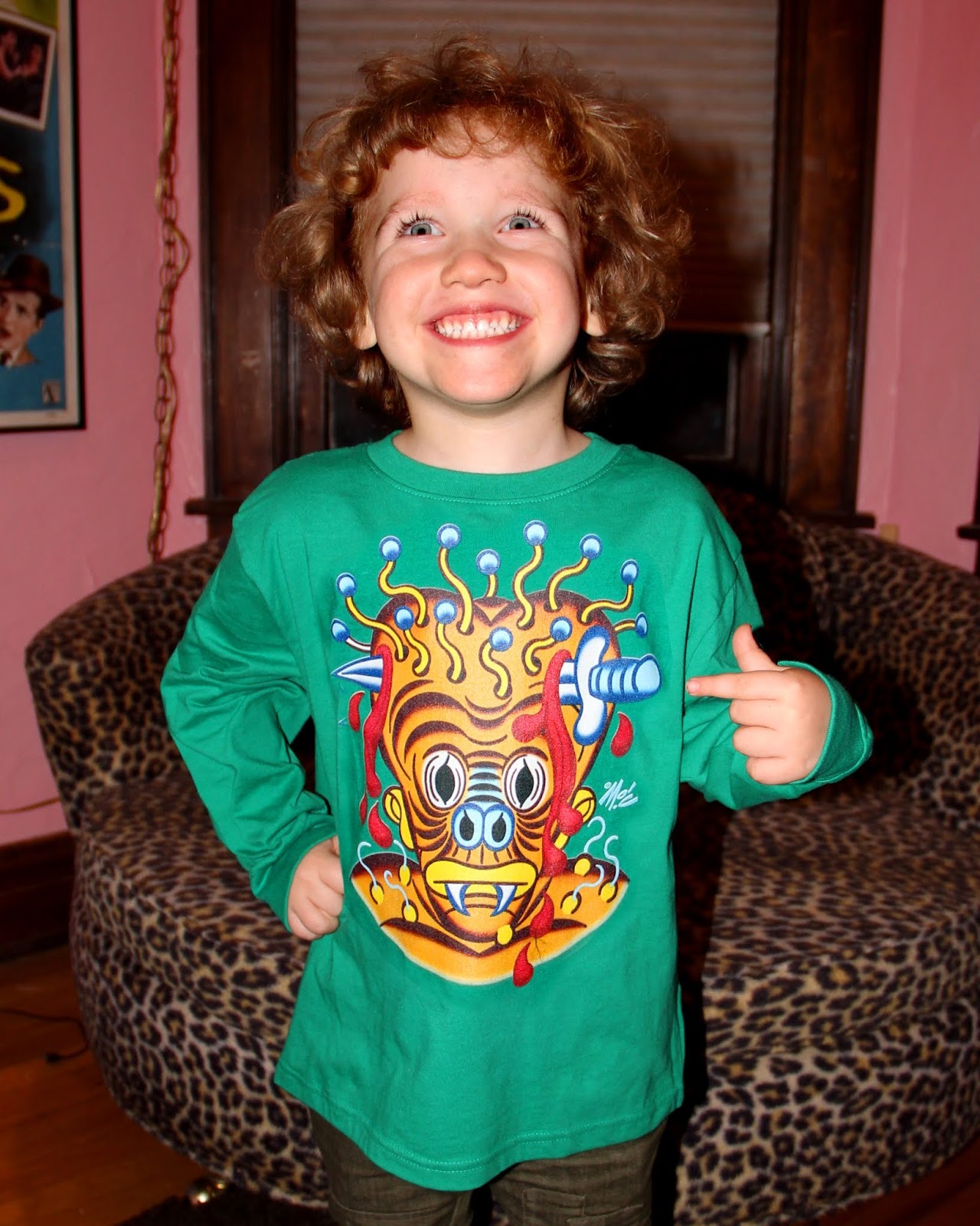 Mitch O'Connell Iconic Monster Sweatshirts 'Leave it to Beaver' Style!