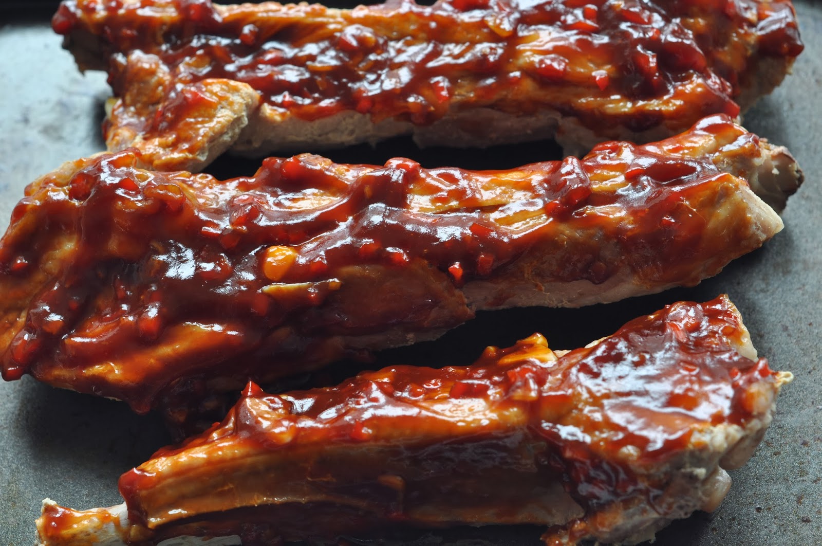 Simple Food Sticky Sweet Chilli Pork Ribs