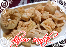 Sajian Singkong Merekah ala Dapur Cantik Gambar Masakan Singkong Merekah Dapur Cantik