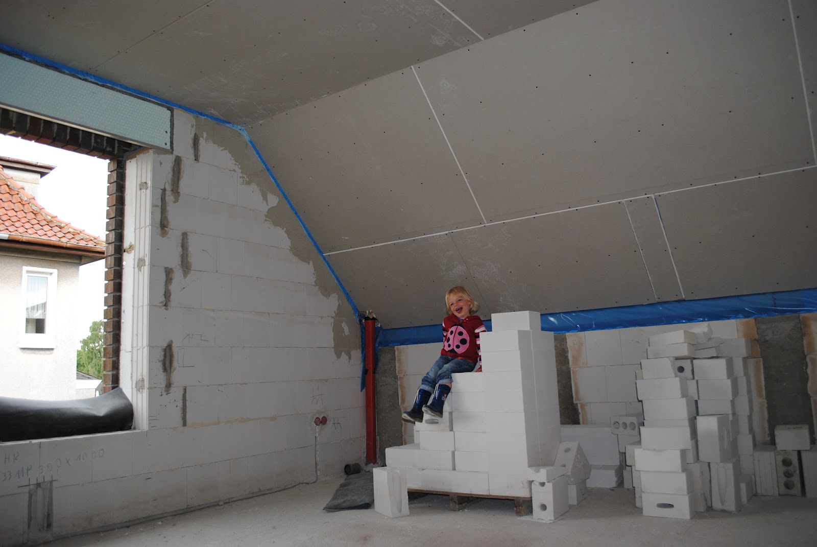 Unser Hausbau mit Tönjes und Meichsner: Trockenbauer