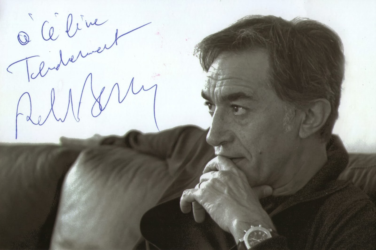 Céline's Autographs RICHARD BERRY