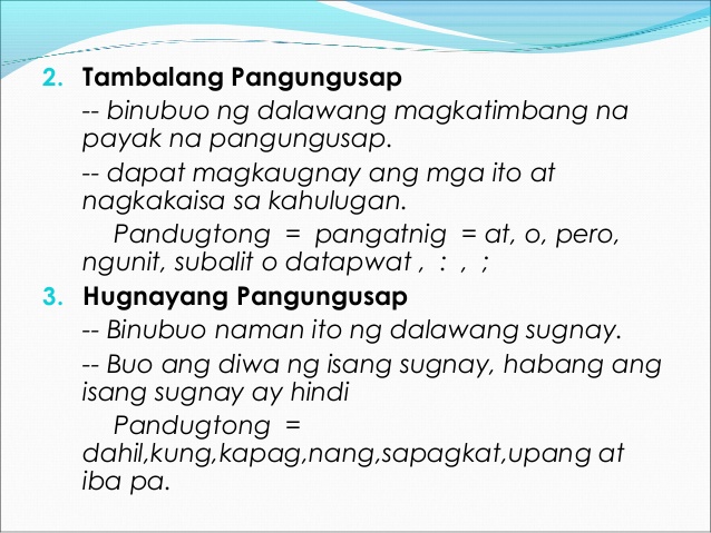 tambalang pangungusap - philippin news collections