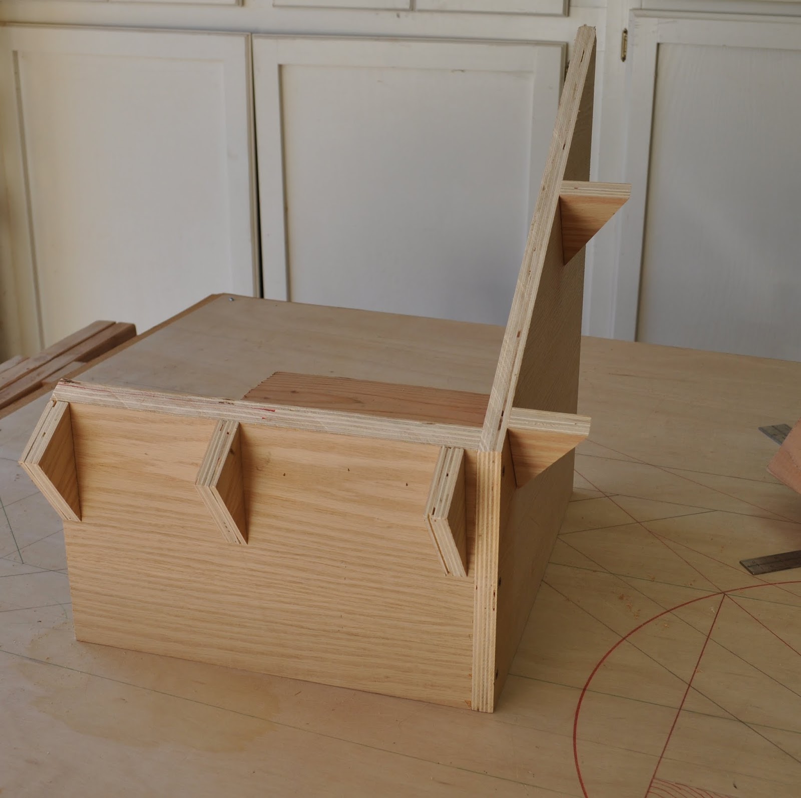 Roof Framing Geometry Exterior Rake Crown Moulding Angles jig