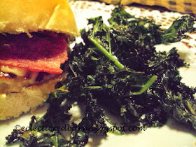 Eclectic Red Barn: Southwest Turkey Burger & Kale Chips