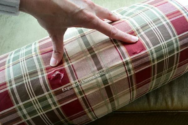 Fixing A Bolster Pillow