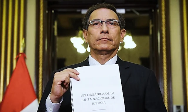 Vizcarra anuncia creación de la Ley Orgánica de la Junta Nacional de Justicia