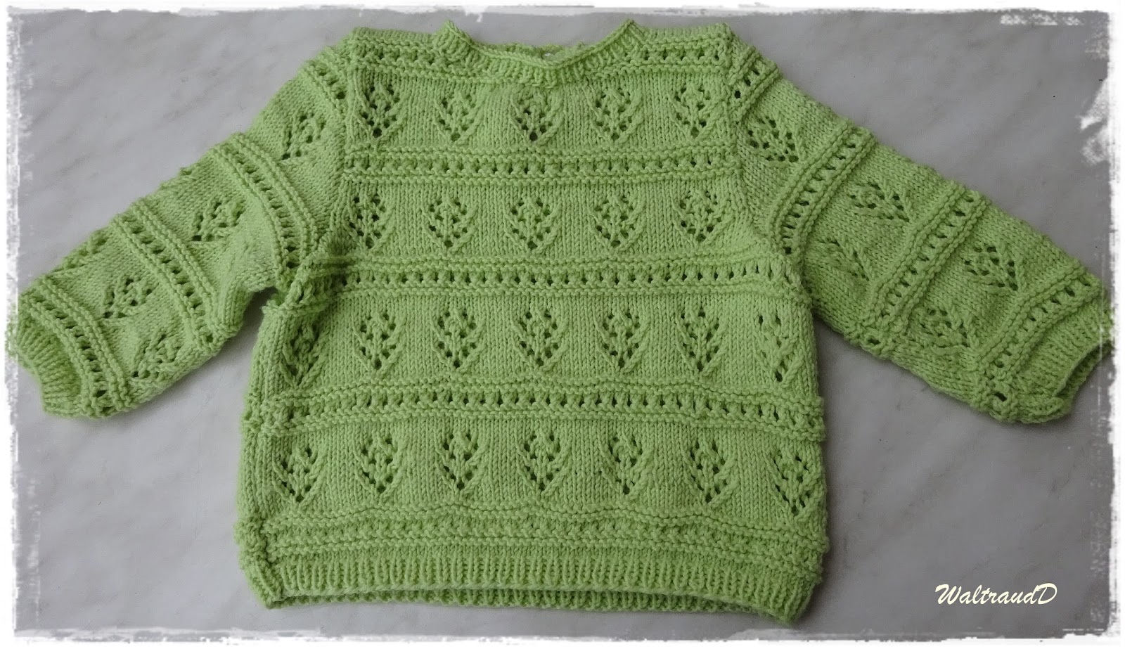 Vielerlei Selbstgemachtes Baby Pullover