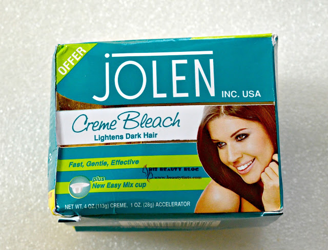 Sriz Beauty Blog Jolen Creme Bleach Review