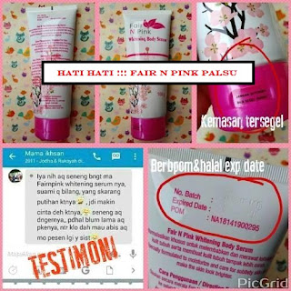 Cara Membedakan Fair N Pink Asli Vs Palsu Tips Membedakan
